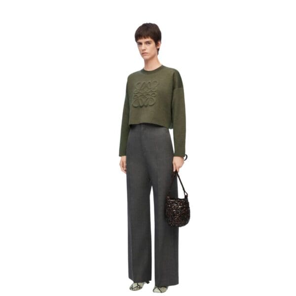LOEWE ANAGRAM SWEATER IN WOOL