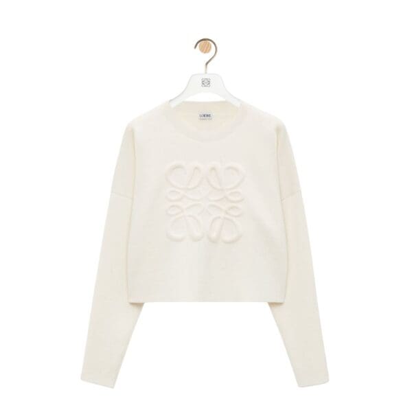 LOEWE ANAGRAM SWEATER IN WOOL