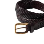 ALAIA BRAIDED CALFSKIN BELTS