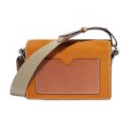 JOSEPH DUCLOS SAINT CLAIR LEATHER MESSENGER BAG