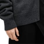 LOEWE ASYMMETRIC CASHMERE CARDIGAN