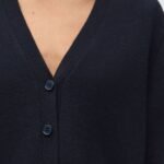 LOEWE ASYMMETRIC CASHMERE CARDIGAN