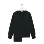 LOEWE ASYMMETRIC CASHMERE SWEATER