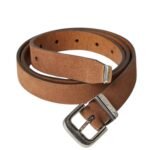 BRUNELLO CUCINELLI REVERSED LEATHER BELTS