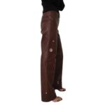 SAKS POTTS BONNIE PANTS — CHESTNUT