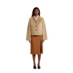 MARNI BEIGE REVERSIBLE SHEARLING JACKET
