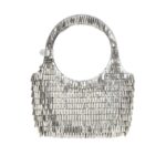 COURREGES HOLY EMBROIDERED MINI BAG