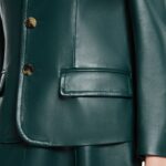 MARNI GREEN LEATHER JACKET