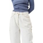 SAKS POTTS HELLE JEANS — WHITE