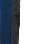 SAKS POTTS HIK PANTS — INDIGOHERRINGBONE GREY