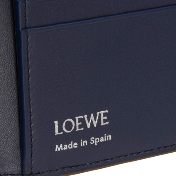 LOEWE FOLDED WALLET IN SHINY CALFSKIN