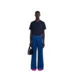 MARNI TRUNK SOFT LARGE BAG IN BLACK LEATHER