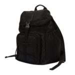 PALM ANGELS BUCKLE MONOGRAM BACKPACK