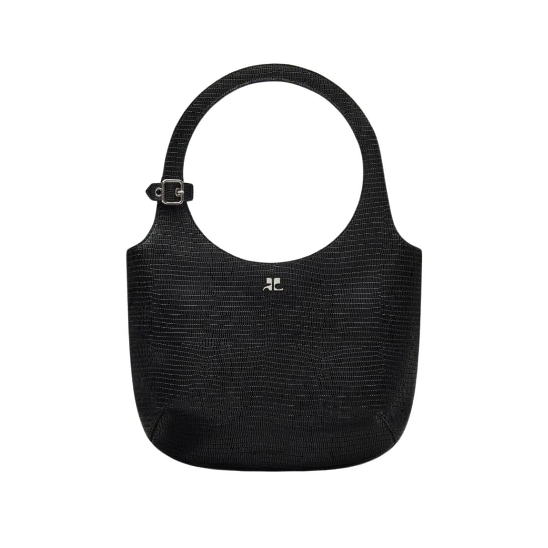 COURREGES HOLY TEJUS STAMPED BAG