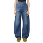 LOEWE BALLOON TROUSER IN DENIM