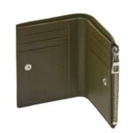 LOEWE SLIM COMPACT WALLET IN CLASSIC TEXTURED CALFSKIN