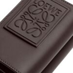 LOEWE TRIFOLD WALLET IN SATIN CALFSKIN
