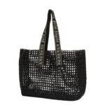 PALM ANGELS RAFFIA TOTE BAG