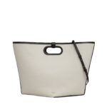 ALAIA FOLDED LARGE BAG IN CANVAS