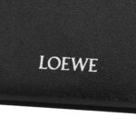 LOEWE TRIFOLD WALLET WITH ZIP IN SHINY CALFSKIN