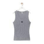 LOEWE ANAGRAM COTTON TANK TOP