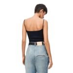LOEWE ANAGRAM TANK TOP IN COTTON WITH STRAP