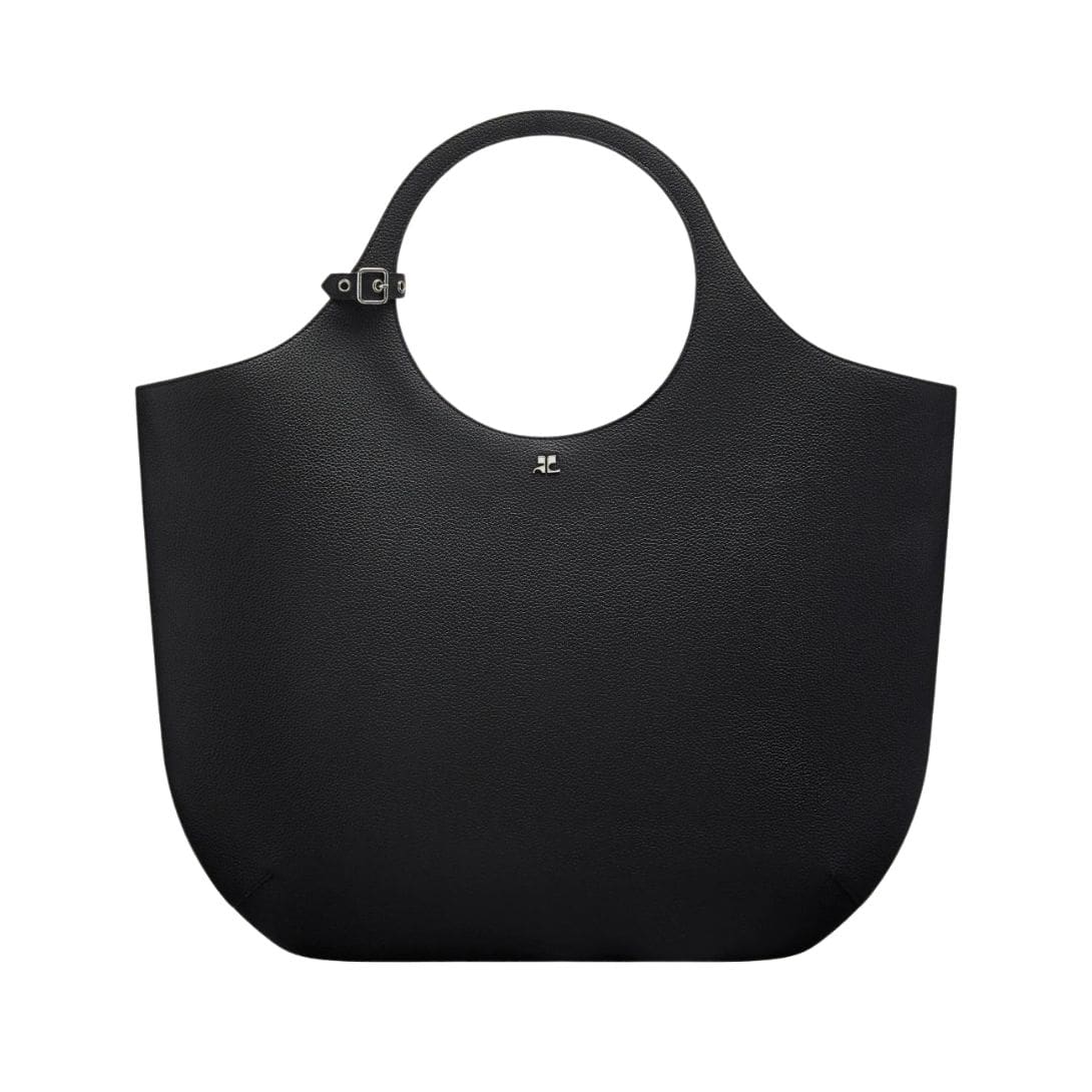 COURREGES LARGE HOLY GRAINED BAG