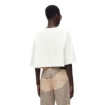 LOEWE CROPPED T SHIRT IN COTTON BLEND