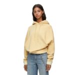 LOEWE DRAPED COTTON HOODIE