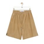 LOEWE SHORTS IN SUEDE