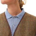 SAKS POTTS MAIS VEST CHECK