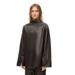 LOEWE BACK TO FRONT SHIRT IN NAPPA LAMBSKIN
