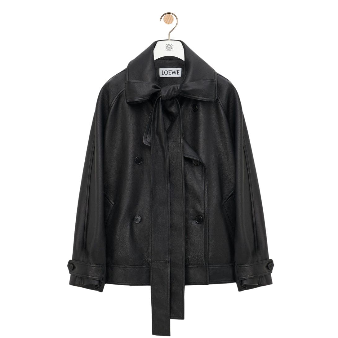 LOEWE BOW JACKET IN NAPPA LAMBSKIN