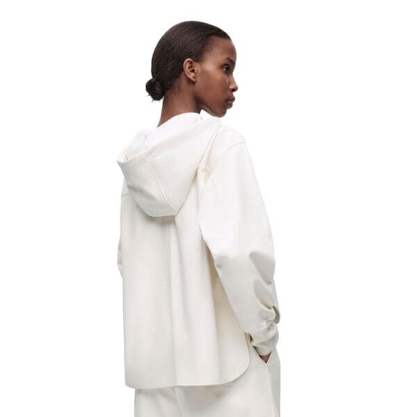 LOEWE HOODED JACKET IN NAPPA LAMBSKIN