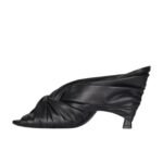 GIVENCHY TWIST MULES IN SATIN