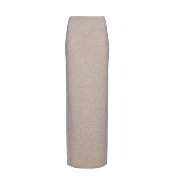 MAGDA BUTRYM KNITWEAR MAXI SKIRT IN BEIGE