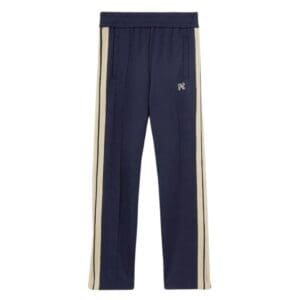 PALM ANGELS MONOGRAM STUD TRACK PANTS