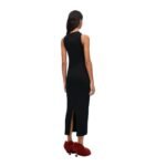 LOEWE ANAGRAM PEBBLE DRESS IN COTTON