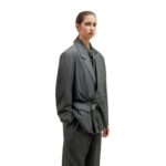 LEMAIRE BELTED LIGHT TAILORED JACKET