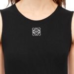LOEWE ANAGRAM TANK DRESS IN COTTON