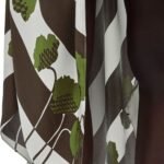 LOEWE ASYMMETRIC DRESS IN SILK