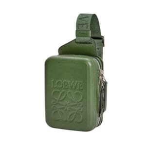 LOEWE MOLDED SLING IN SMOOTH CALFSKIN