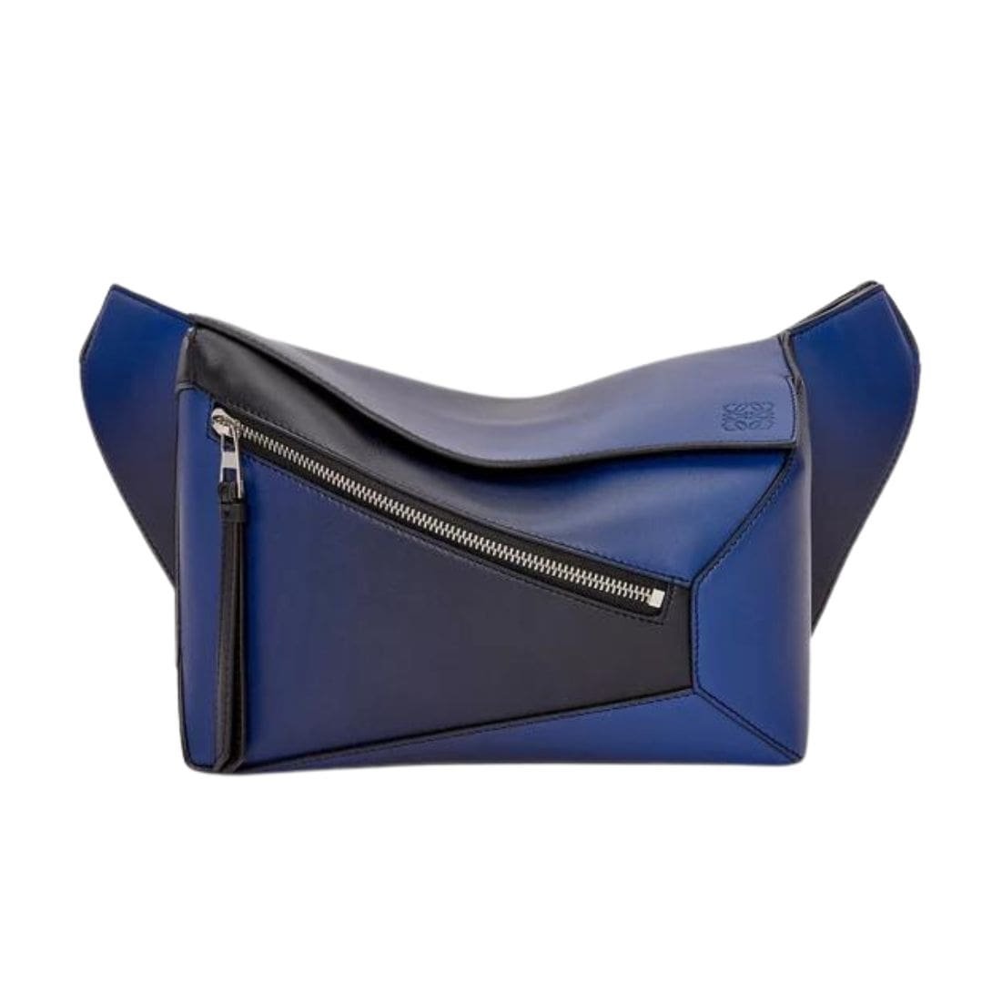 LOEWE SMALL PUZZLE BUM BAG IN SILK CALFSKIN 1 LOEWE SMALL PUZZLE BUM BAG IN SILK CALFSKIN