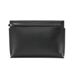 LOEWE T POUCH IN SATIN CALFSKIN