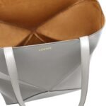 LOEWE XL PUZZLE FOLD TOTE BAG IN SHINY CALFSKIN