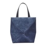 LOEWE XL FOLD TOTE BAG IN SUEDE CALFSKIN
