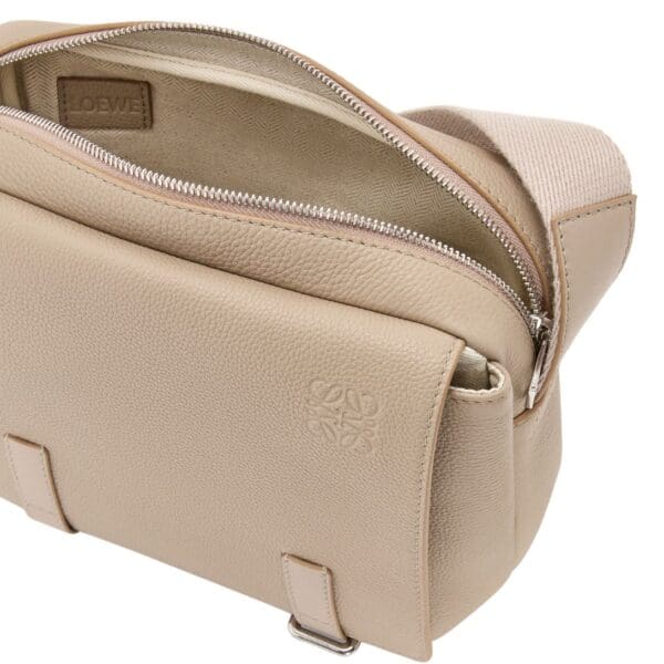 LOEWE XS MILITARY MESSENGER BAG IN SOFT GRAINED CALFSKIN
