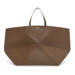 LOEWE XXL PUZZLE FOLD TOTE BAG IN SHINY CALFSKIN