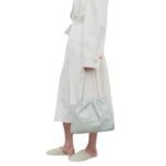 THE ROW ANGY SHOULDER BAG IN LEATHER