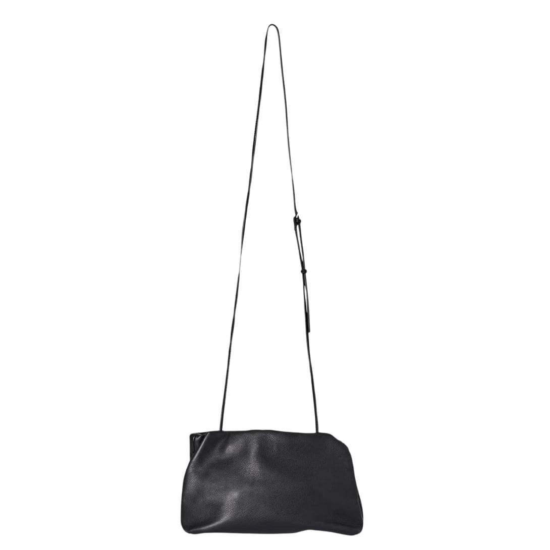 THE ROW BOURSE CLUTCH BAG IN LEATHER